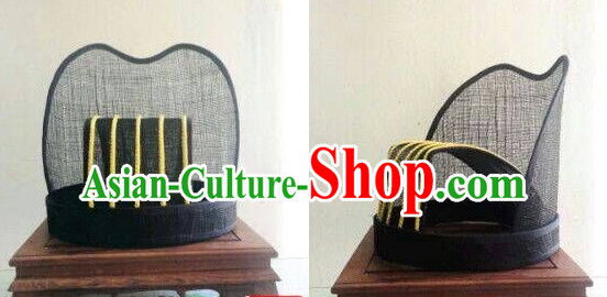 Ancient Asian Chinese Headdress Oriental Headwear Hat for Men Boys