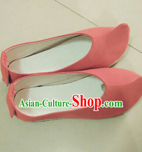 Chinese Ancient Handmade Traditional Bow Shoes for Women and Girls