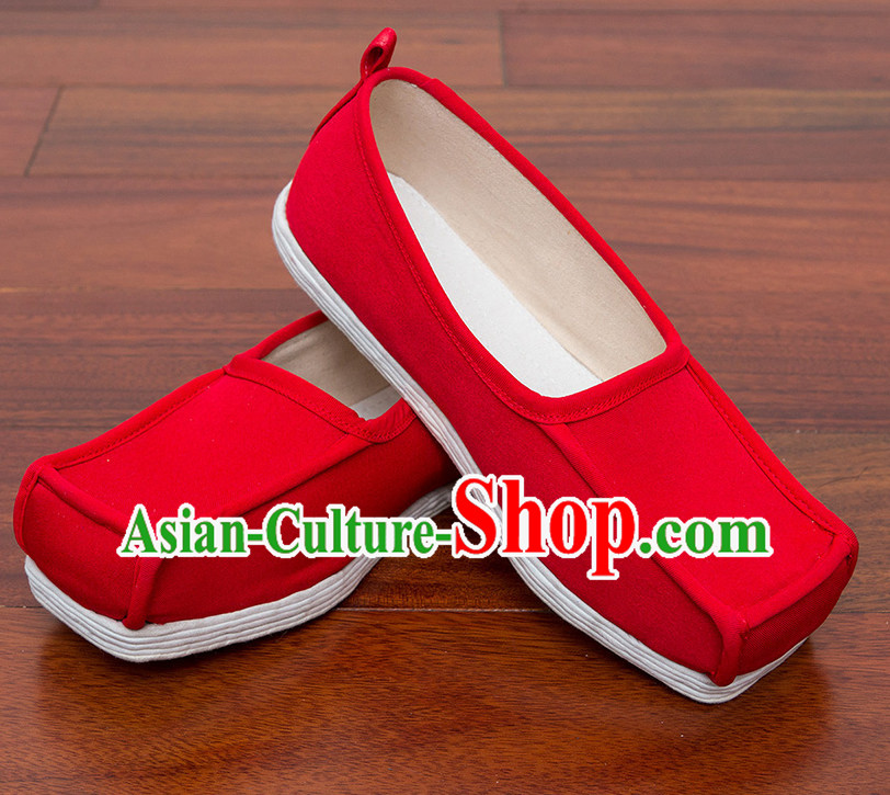 Ancient Chinese Handmade Fabric Shoes