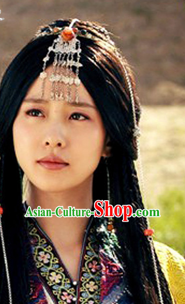 Ancient Chinese Handmade Princess Headdress Hair Jewelry for Women