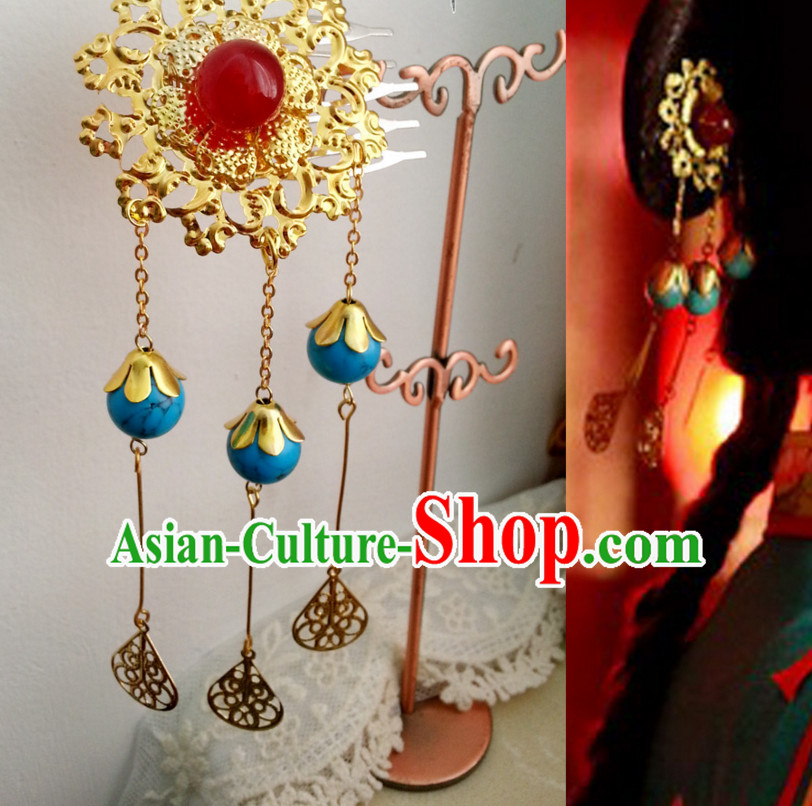 Ancient Chinese Handmade Fairy Headdress Hair Jewelry for Women