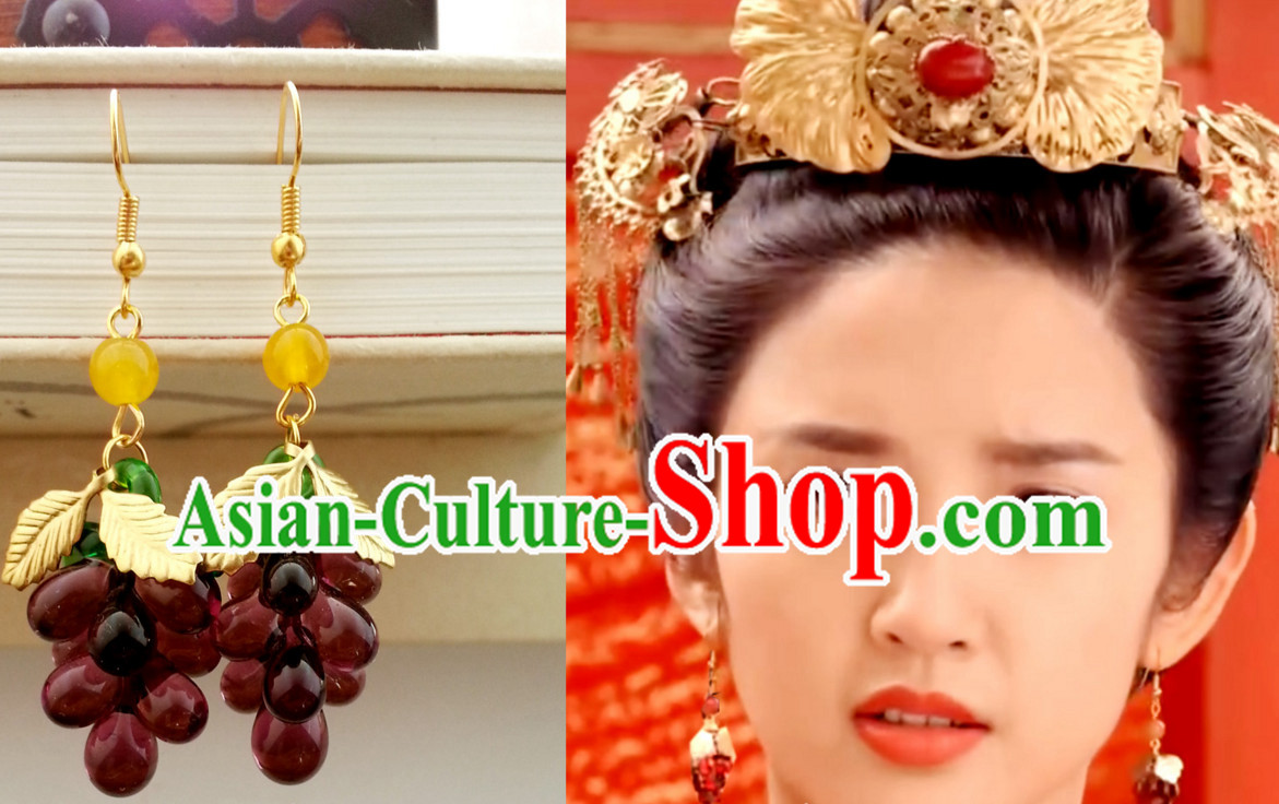 Ancient Chinese Handmade Princess Earrings