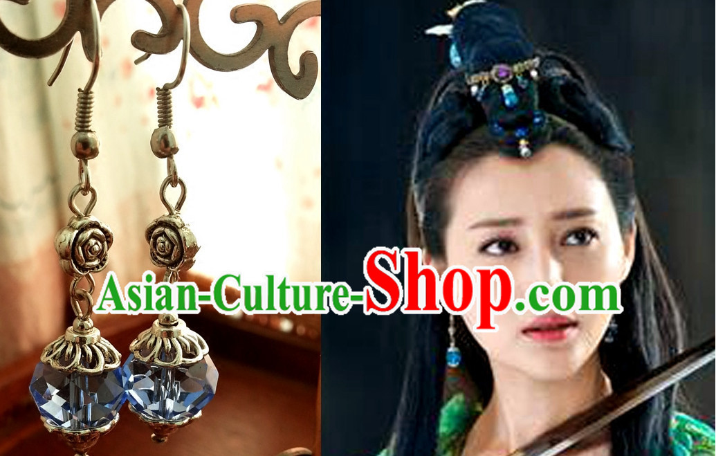 Ancient Chinese Handmade Princess Earrings