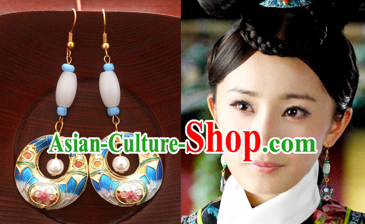 Ancient Chinese Handmade Princess Earrings