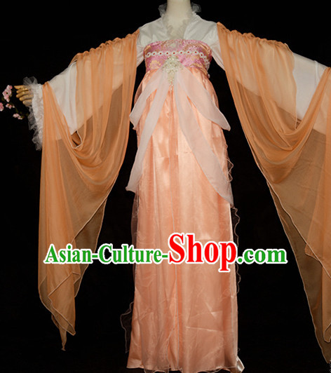 Chinese Traditional Fairy Hanfu Costumes Complete Set for Girls Women