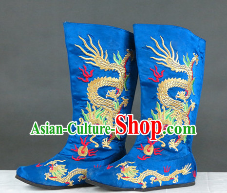 Chinese Traditional Bian Lian Mask Change Dragon Boots