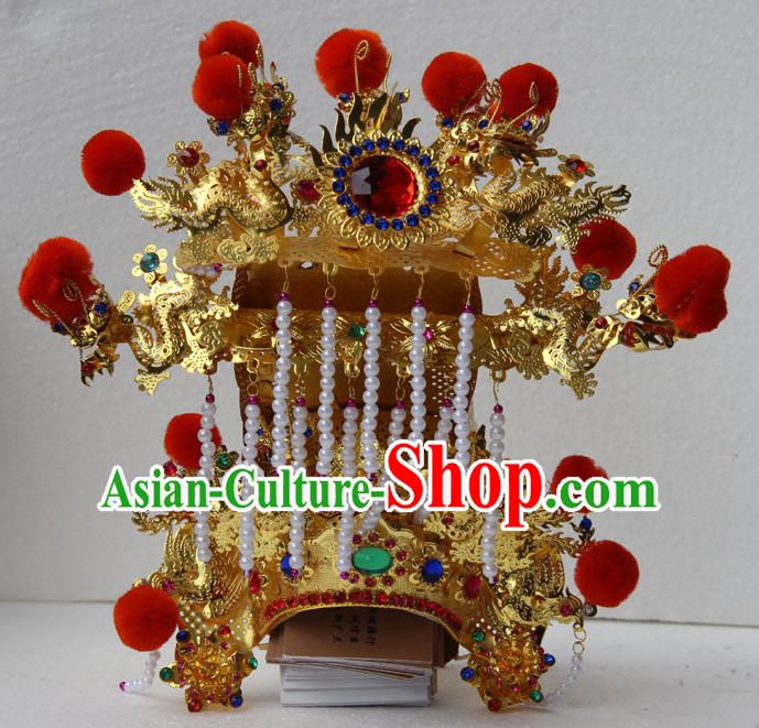 Chinese Traditional Opera Helmet Hat