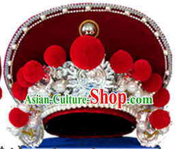 Chinese Traditional Bian Lian Mask Change Hat Helmet