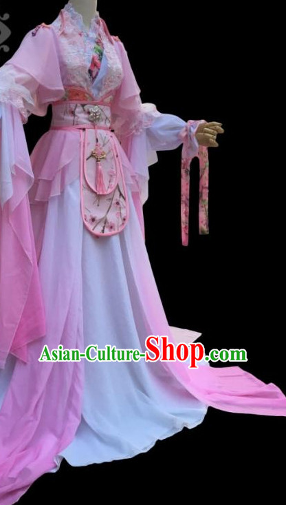 Gorgeous Chinese Fairy Princess Empress Queen Cosplay Costumes Ancient Chinese Clothing Complete Set for Women