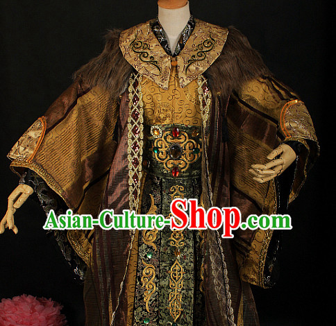 Gorgeous Chinese Emperor Prince Costumes Ancient Chinese Clothing Complete Set for Men