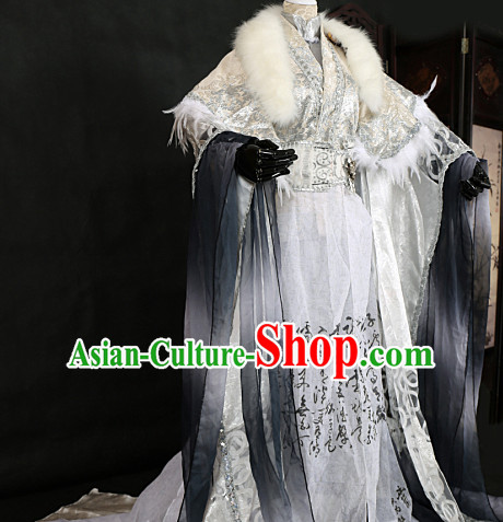 Gorgeous Chinese Emperor Prince Costumes Ancient Chinese Clothing Complete Set for Men