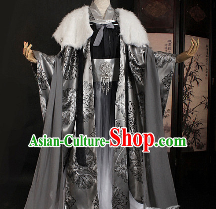 Gorgeous Chinese Emperor Prince Costumes Ancient Chinese Clothing Complete Set for Men