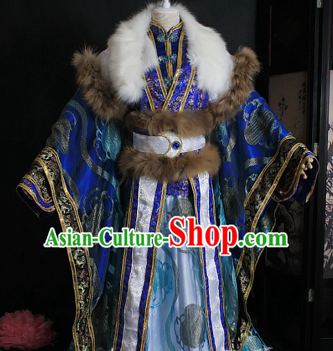 Gorgeous Chinese Emperor Prince Costumes Ancient Chinese Clothing Complete Set for Men