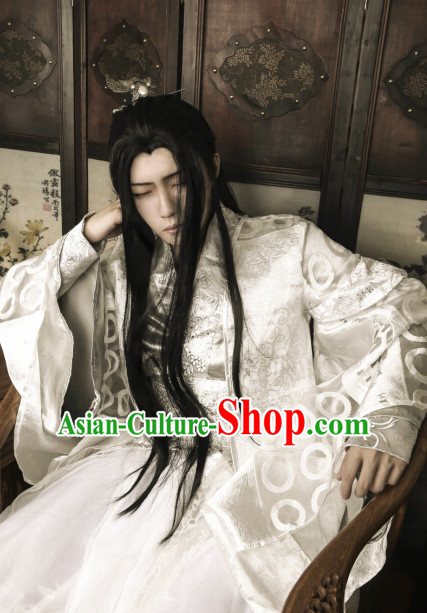 Gorgeous Chinese Emperor Prince Costumes Ancient Chinese Clothing Complete Set for Men