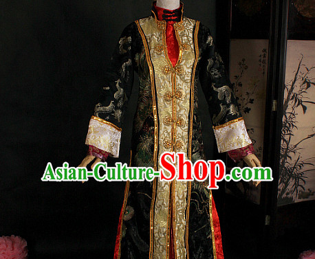 Gorgeous Chinese Emperor Prince Costumes Ancient Chinese Clothing Complete Set for Men