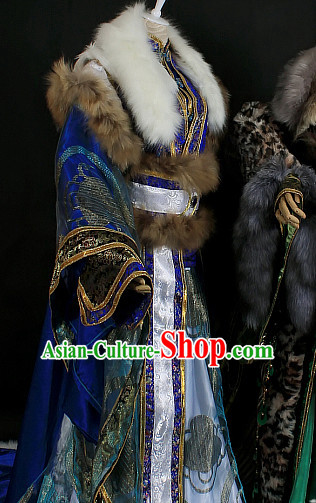 Gorgeous Chinese Emperor Prince Costumes Ancient Chinese Clothing Complete Set for Men