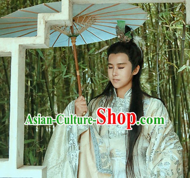 Gorgeous Chinese Emperor Prince Costumes Ancient Chinese Clothing Complete Set for Men