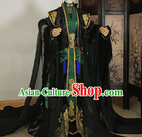 Gorgeous Chinese Emperor Prince Costumes Ancient Chinese Clothing Complete Set for Men