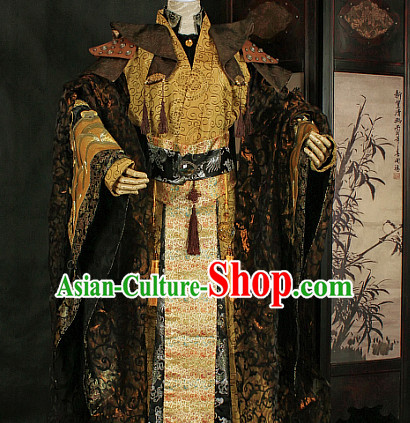 Gorgeous Chinese Emperor Prince Costumes Ancient Chinese Clothing Complete Set for Men