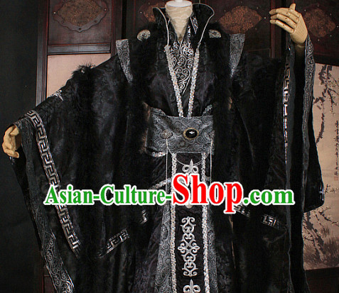 Gorgeous Chinese Emperor Prince Costumes Ancient Chinese Clothing Complete Set for Men