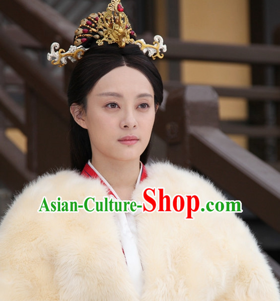 Ancient Chinese Traditional Style Empress Hair Accessories for Women Girls