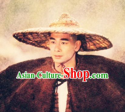 Ancient Chinese Style Bamboo Hat for Men