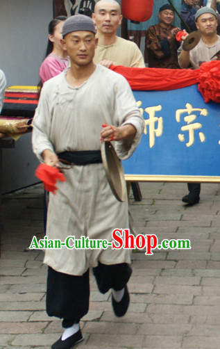 Ancient Chinese Style Peasant Costumes Complete Set for Men or Boys