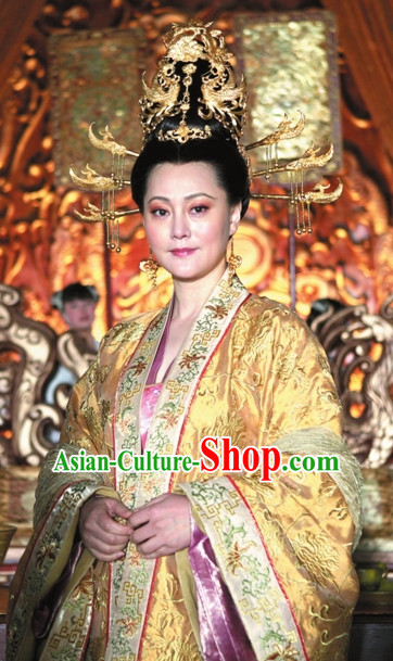 Traditional Chinese Queen Ancient Style Hair Accessories Complete Set