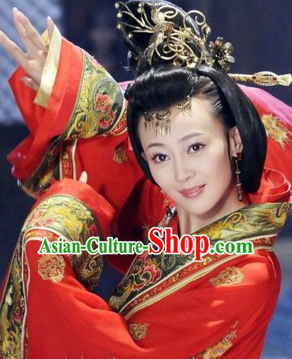 Traditional Ancient Chinese Style Imperial Palace Royal Headpieces Hair Jewelry for Women and Girls