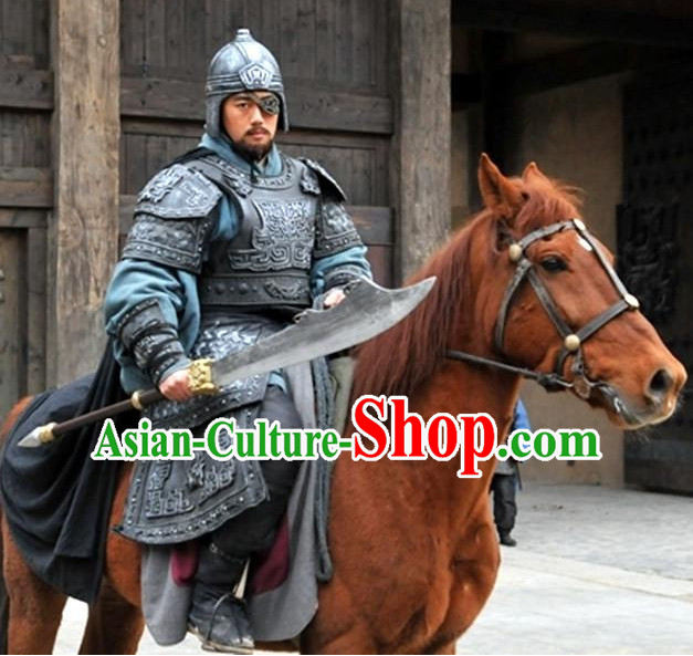 Custom Made Ancient Chinese Style TV Drama Film Armor Costumes Complete Set