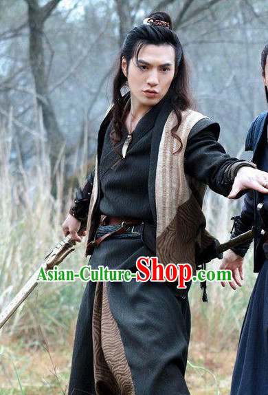 Chinese Knight Hanfu Dress Clothing National Dress Ancient China Clothing Traditional Chinese Outfit Chinese Costumes for Men