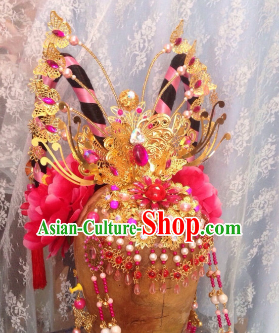 Ancient Chinese Imperial Royal Princess Hair Jewelry Headdress Hairpieces Hair Accessories