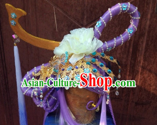 Ancient Chinese Imperial Royal Princess Hair Jewelry Headdress Hairpieces Hair Accessories