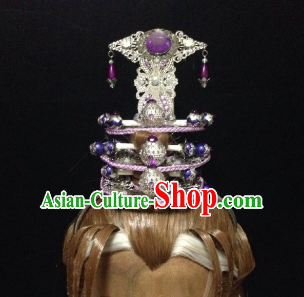 Ancient Chinese Imperial Royal Princess Hair Jewelry Headdress Hairpieces Hair Accessories