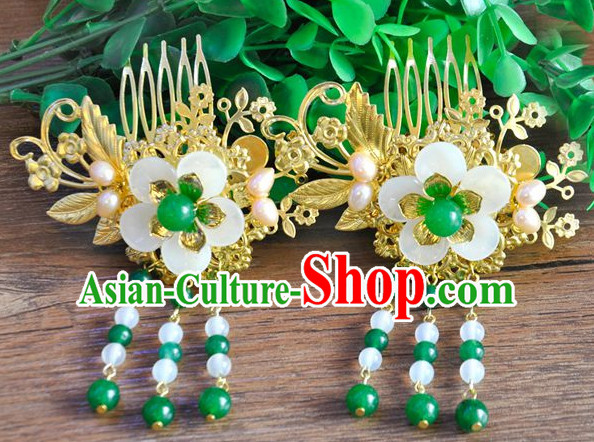 Chinese Traditional Ancient Hair Sticks Hair Ornaments Chopsticks Gold Hair Pins Hairsticks Oriental Asian Head Jewellery Hair Clips Hair pIeces Hair Style