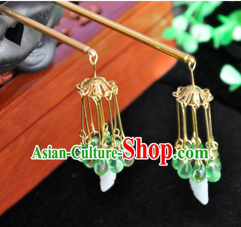 Chinese Traditional Ancient Imperial Hair Sticks Hair Ornaments Chopsticks Gold Hair Pins Hairsticks Oriental Asian Head Jewellery Hair Clips Hair pIeces Hair Style