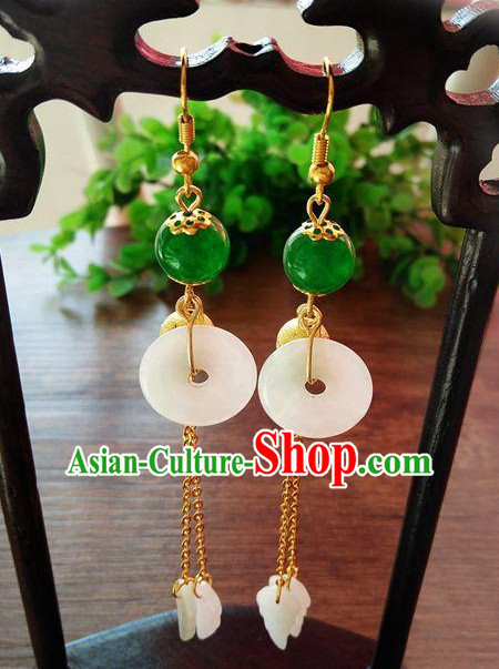 Chinese Traditional Ancient Imperial Empress Earrings