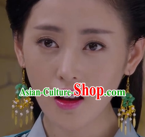 Chinese Traditional Ancient Imperial Empress Earrings