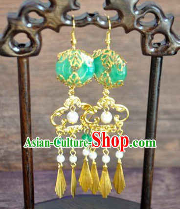 Chinese Traditional Ancient Imperial Empress Earrings