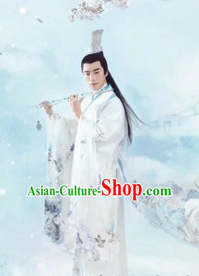 Ancient Chinese Men Clothes Complete Set