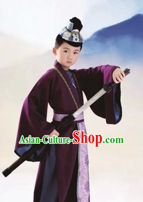 Ancient Chinese Prince Costumes Complete Set for Boys Children
