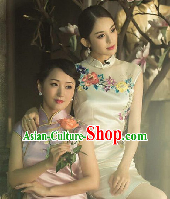 Traditional Chinese Qipao Dress for Women