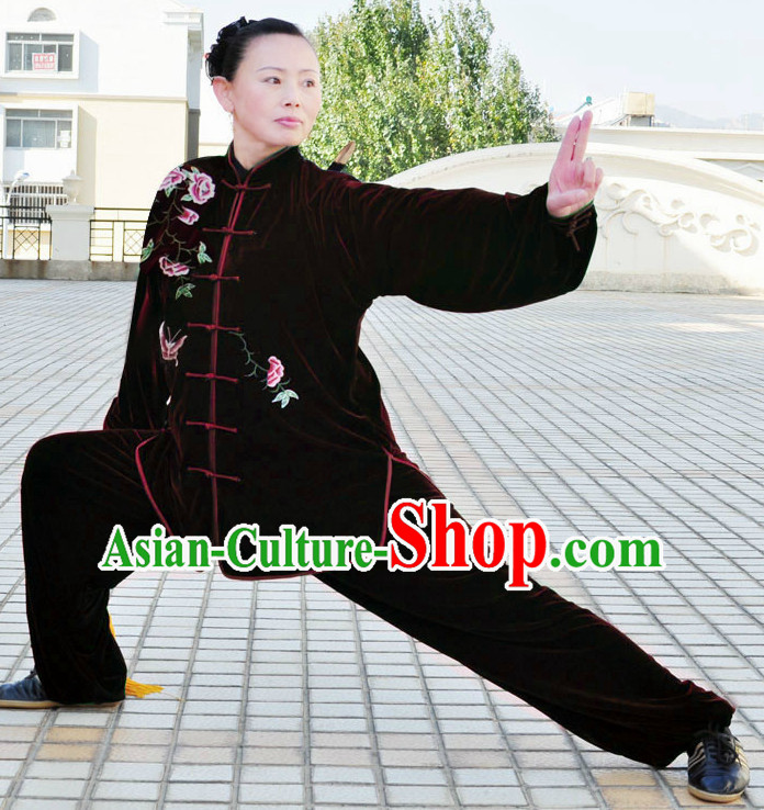 Tai Chi Pants Tai Chi Suit Apparel Suits Attire Robe Kung Fu Costume Chinese Kungfu Jacket Wear Dress Uniform Clothing Taijiquan Shaolin Chi Gong Taichi Suits