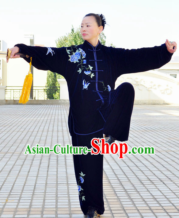 Tai Chi Pants Tai Chi Suit Apparel Suits Attire Robe Kung Fu Costume Chinese Kungfu Jacket Wear Dress Uniform Clothing Taijiquan Shaolin Chi Gong Taichi Suits