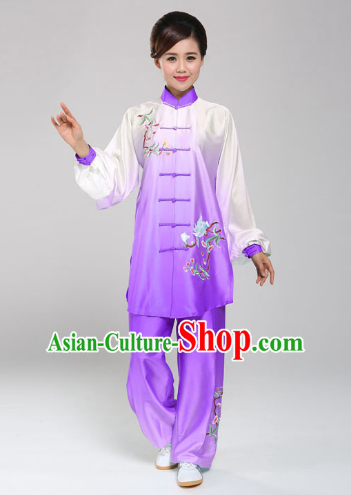 Top Tai Chi Pants Tai Chi Suit Apparel Suits Attire Robe Kung Fu Costume Chinese Kungfu Jacket Wear Dress Uniform Clothing Taijiquan Shaolin Chi Gong Taichi Suits