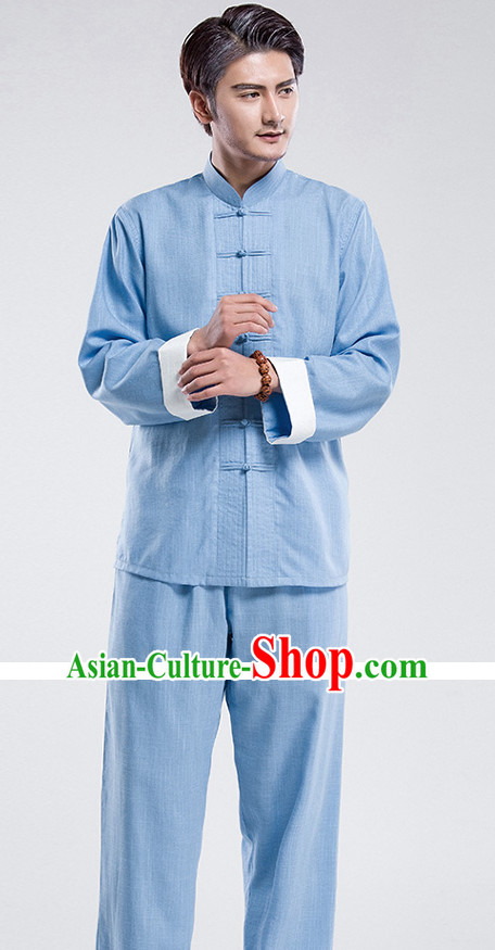 Top Tai Chi Uniforms Pants Tai Chi Suit Apparel Suits Attire Robe Kung Fu Costume Chinese Kungfu Jacket Wear Dress Uniform Clothing Taijiquan Shaolin Chi Gong Taichi Suits for Men Women Kids