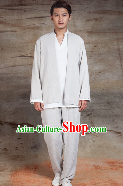 Top Tai Chi Uniforms Pants Tai Chi Suit Apparel Suits Attire Robe Kung Fu Costume Chinese Kungfu Jacket Wear Dress Uniform Clothing Taijiquan Shaolin Chi Gong Taichi Suits for Men Women Kids