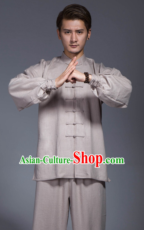 Top Tai Chi Uniforms Pants Tai Chi Suit Apparel Suits Attire Robe Kung Fu Costume Chinese Kungfu Jacket Wear Dress Uniform Clothing Taijiquan Shaolin Chi Gong Taichi Suits for Men Women Kids