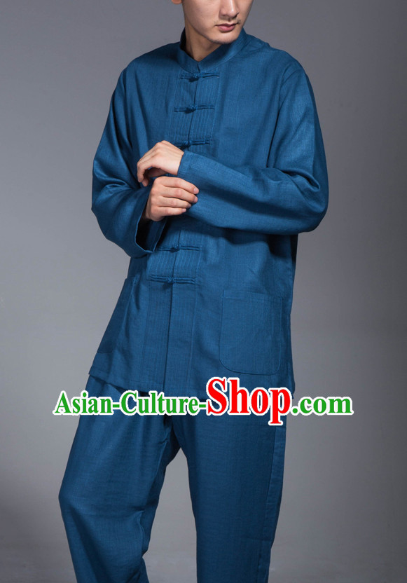 Top Tai Chi Uniforms Pants Tai Chi Suit Apparel Suits Attire Robe Kung Fu Costume Chinese Kungfu Jacket Wear Dress Uniform Clothing Taijiquan Shaolin Chi Gong Taichi Suits for Men Women Kids