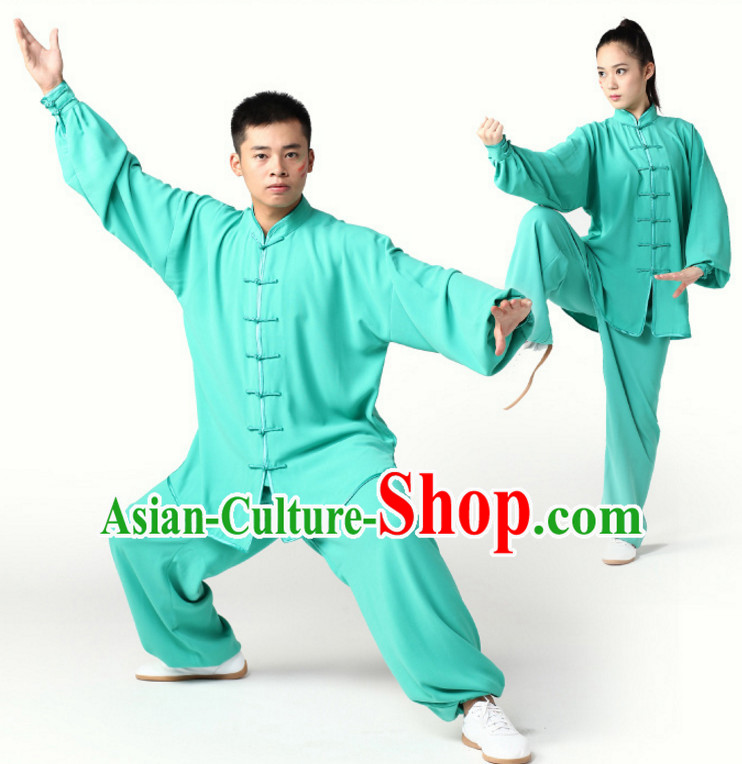 Top Tai Chi Uniforms Pants Tai Chi Suit Apparel Suits Attire Robe Kung Fu Costume Chinese Kungfu Jacket Wear Dress Uniform Clothing Taijiquan Shaolin Chi Gong Taichi Suits for Men Women Kids